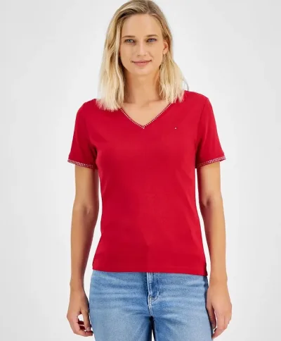 Camiseta Tommy  Hilfiger para Dama