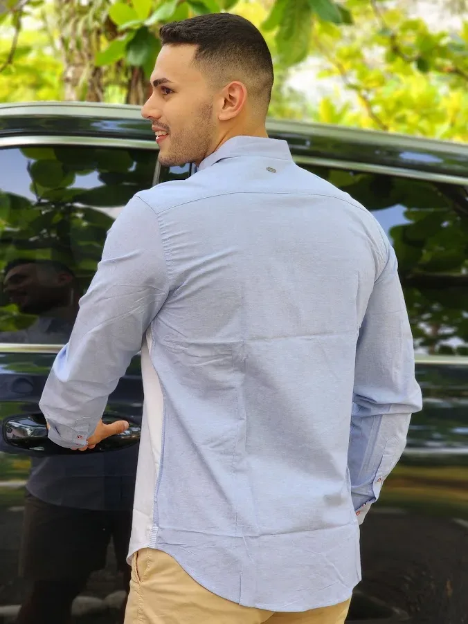 Camisa Hummer para caballero a rayas