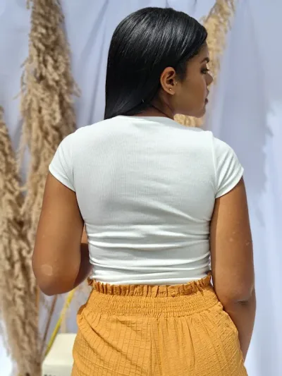 Camiseta para dama color blanco