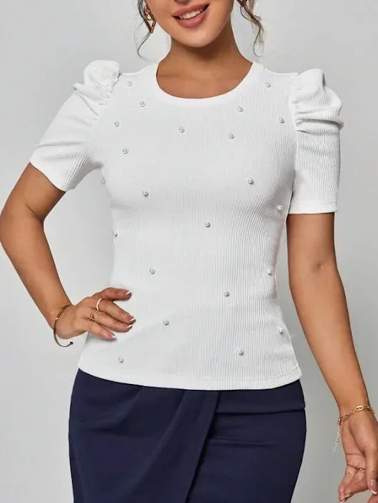 Blusa para dama color blanco