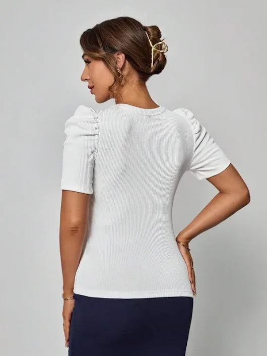 Blusa para dama color blanco