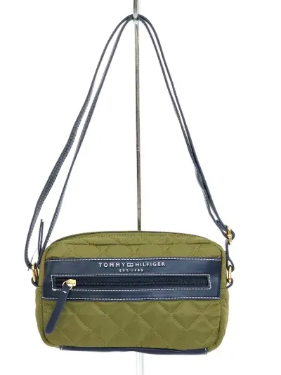 Bolso Tommy Hilfiger color verde y azul