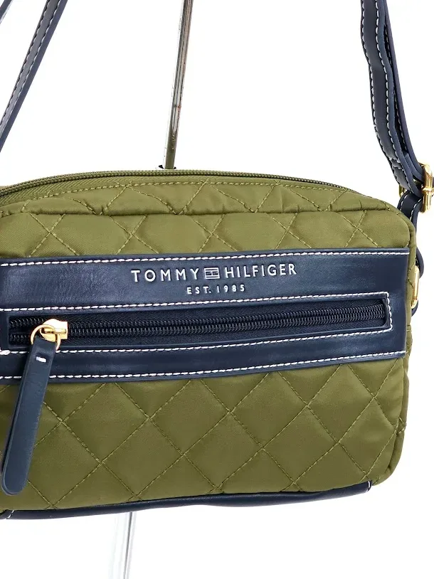 Bolso Tommy Hilfiger color verde y azul