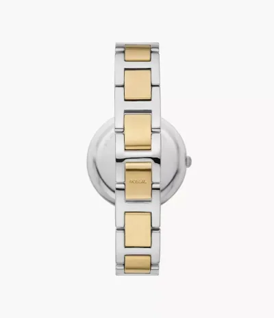 Reloj Fossil plateado/dorado para dama