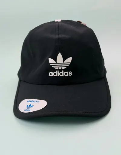 Gorra Adidas para dama color negro con blanco
