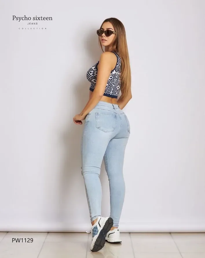 Jeans para dama Psycho Sixteen PW1129
