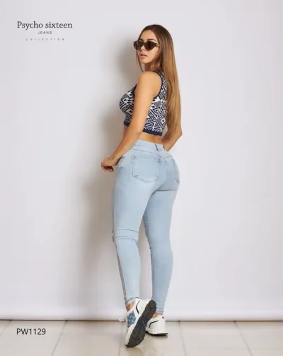 Jeans para dama Psycho Sixteen PW1129