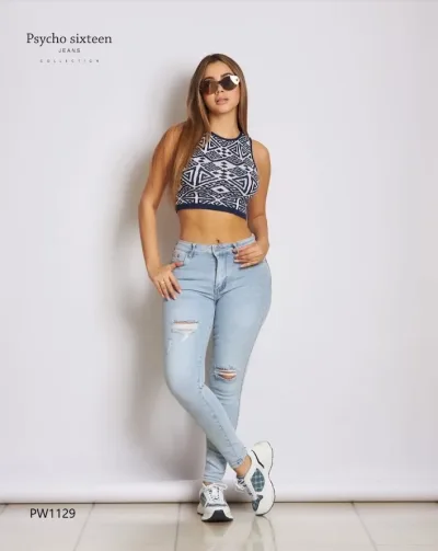 Jeans para dama Psycho Sixteen PW1129