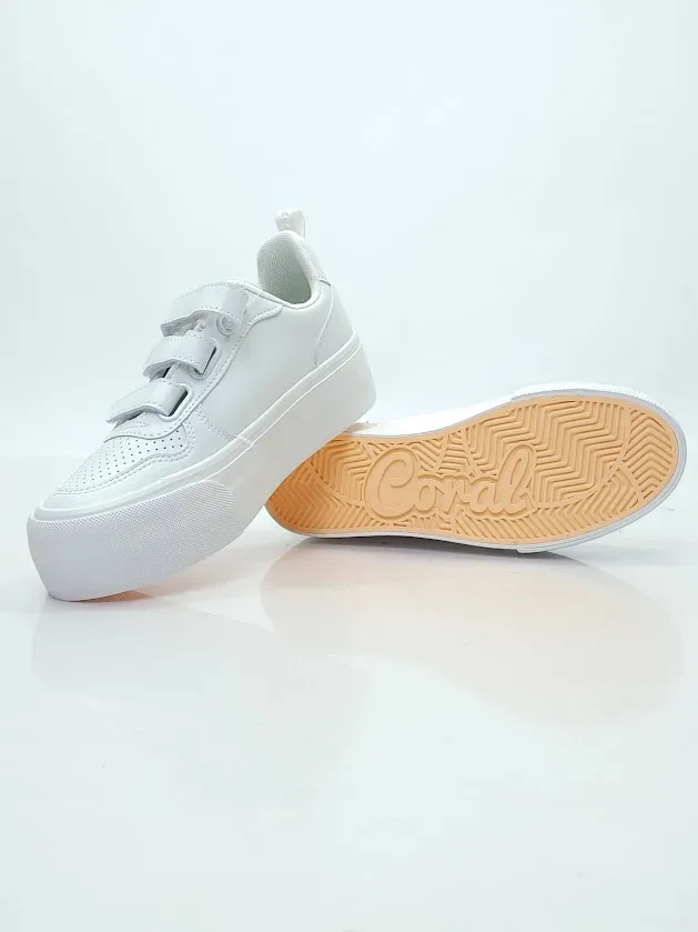Tenis Coral FUJI WHITE para dama
