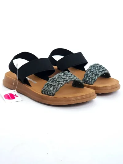 Sandalias para niña Negro