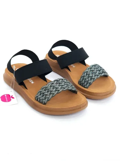 Sandalias para niña Negro