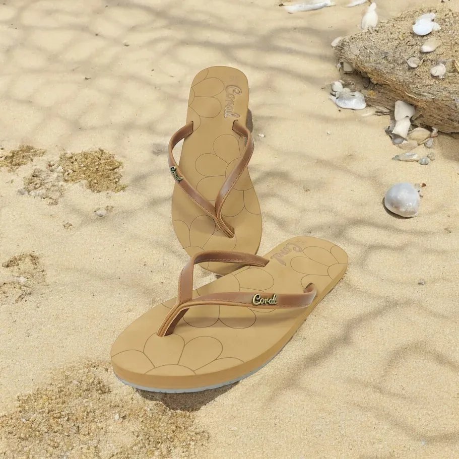Sandalias Coral UVITA CAMEL para Dama