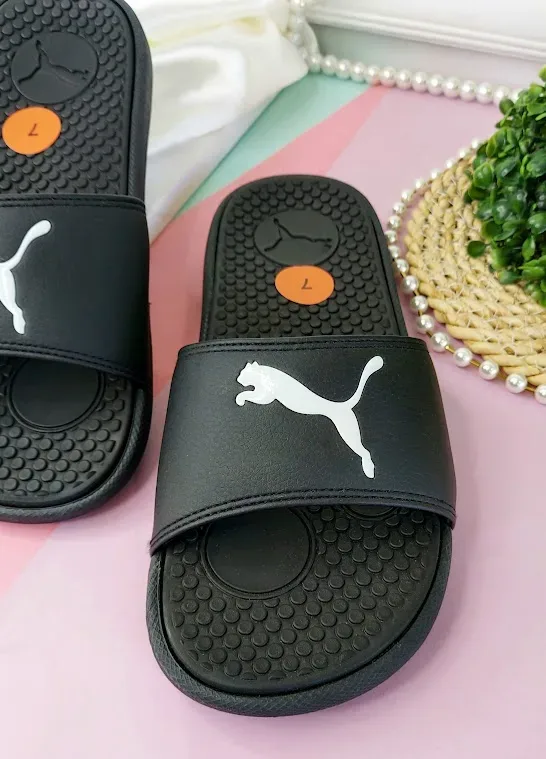 Sandalias Puma para dama color negro