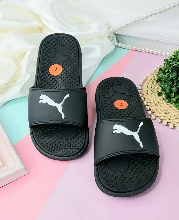 Sandalias Puma para dama color negro