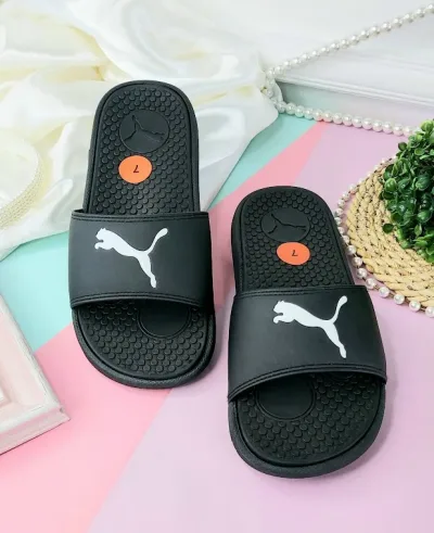 Sandalias Puma para dama color negro