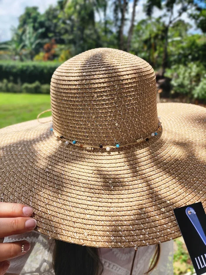 Sombrero para dama color beige