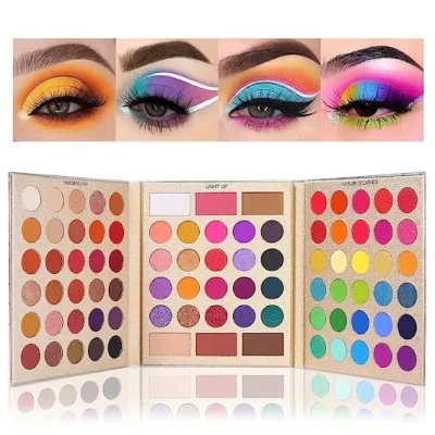 Paleta de sombra de ojos  86 colores, Marca Ucanbe.
