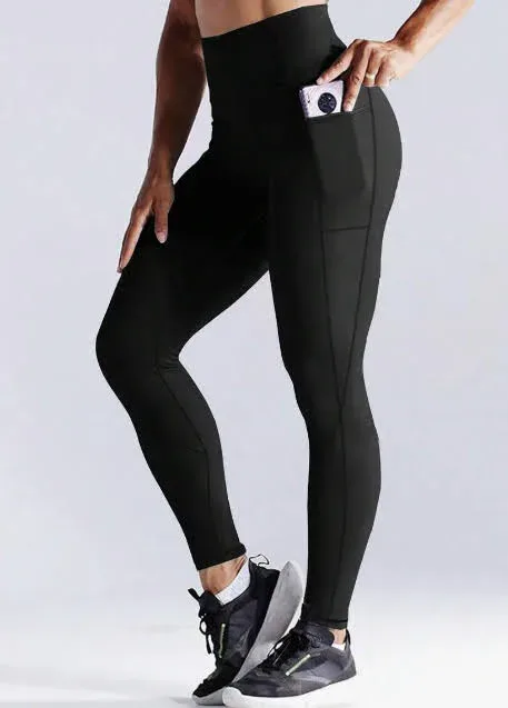 Licra deportiva para dama color negro