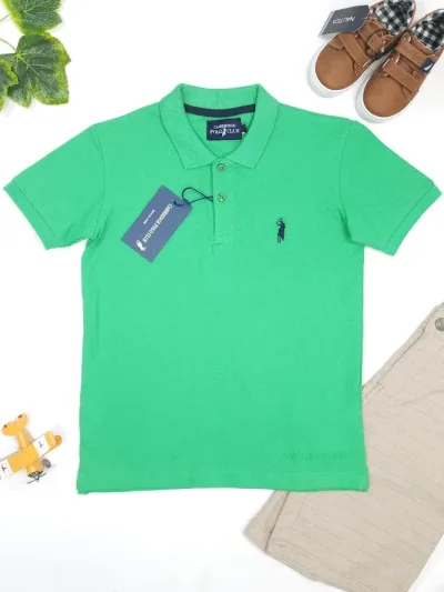 Camiseta cuello tipo polo Cambrige Polo color verde