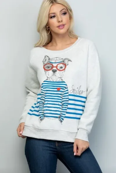 Suéter para dama diseño de animal