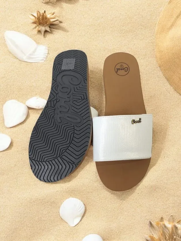 sandalias Coral GANDOCA 3 WHITE para Dama