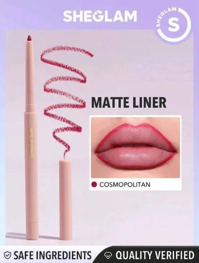 Delineador para labios color rojo