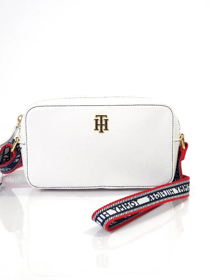 Bolso Tommy Hilfiger para dama color blanco