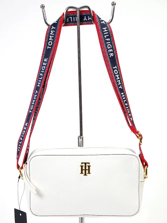 Bolso Tommy Hilfiger para dama color blanco