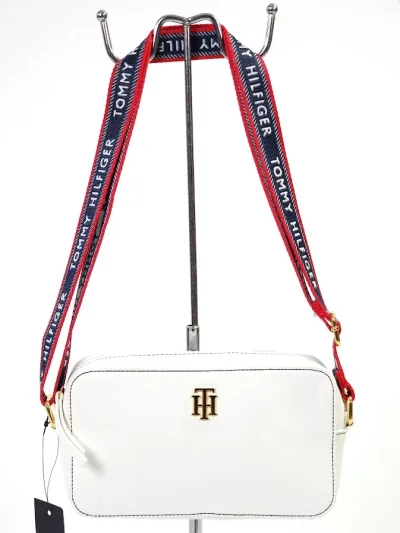 Bolso Tommy Hilfiger para dama color blanco