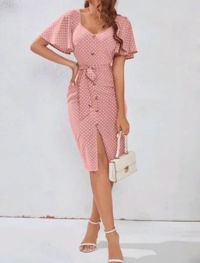 Vestido para dama color rosa