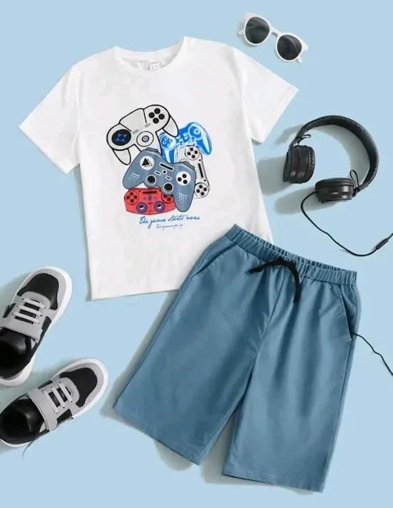 Conjunto para niño multicolor