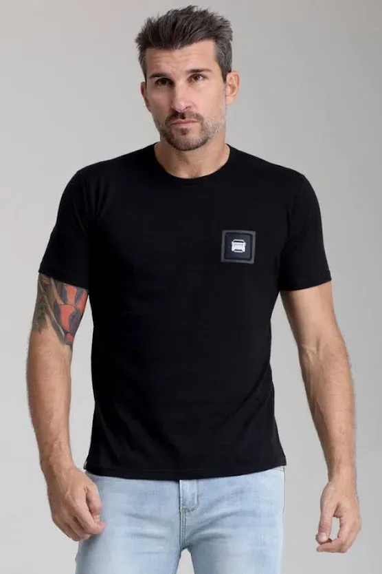 Camiseta Hummer para caballero color negro
