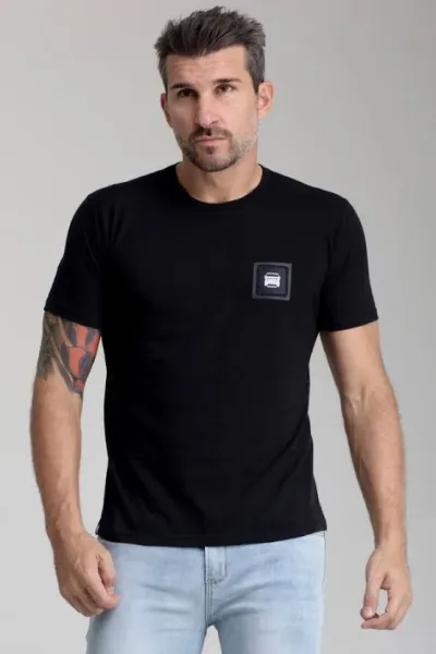 Camiseta Hummer para caballero color negro