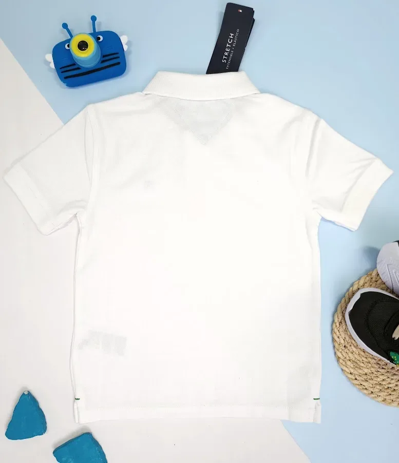 Camiseta Tommy Hilfilger para niño color blanco
