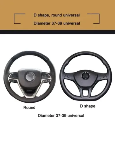Funda para volante color negro