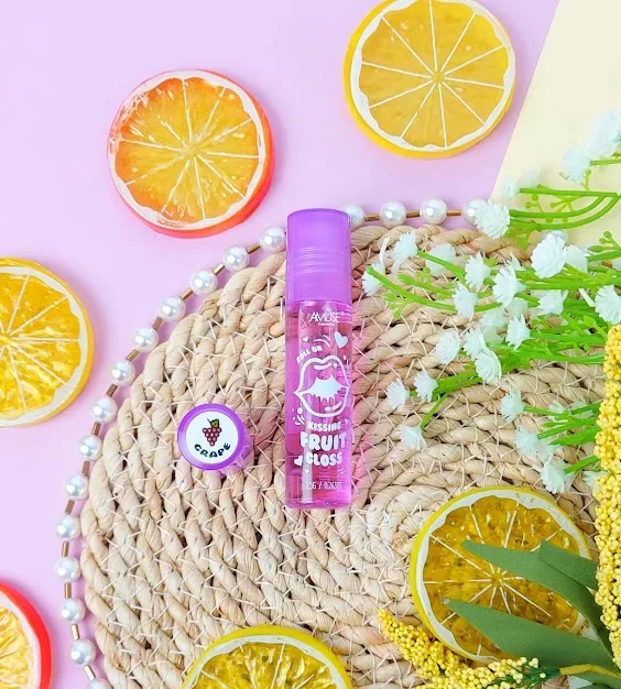 Gloss Amuse para dama sabor uva