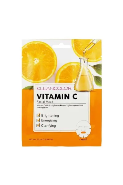 Mascarilla facial Kleancolor de vitamina C