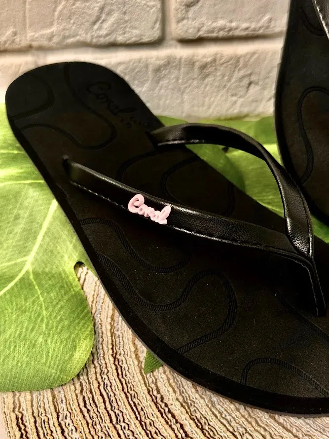 Sandalias Coral Uvita 12 Black para Dama