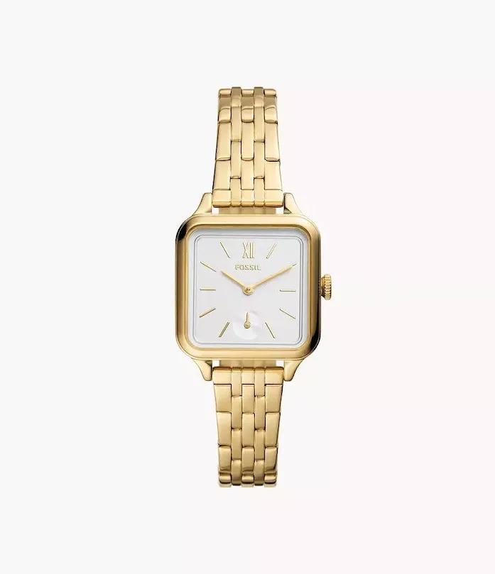 Reloj Fossil color dorado para dama
