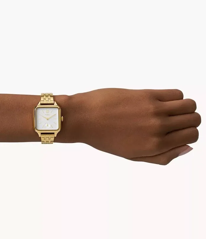 Reloj Fossil color dorado para dama
