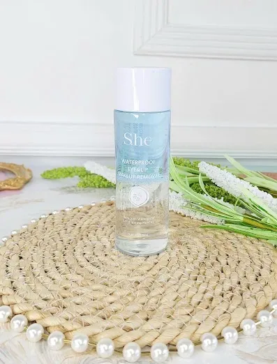 Desmaquillante de ojos y labios a prueba de agua SHE