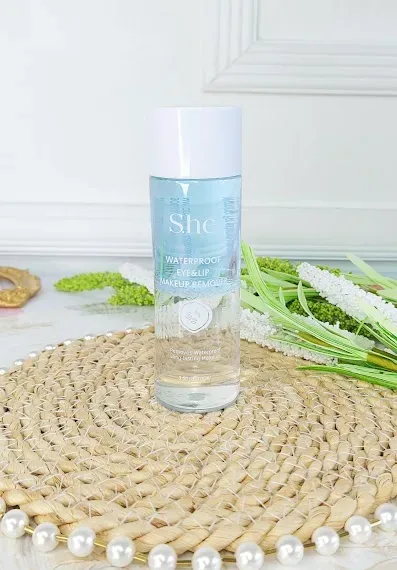 Desmaquillante de ojos y labios a prueba de agua SHE