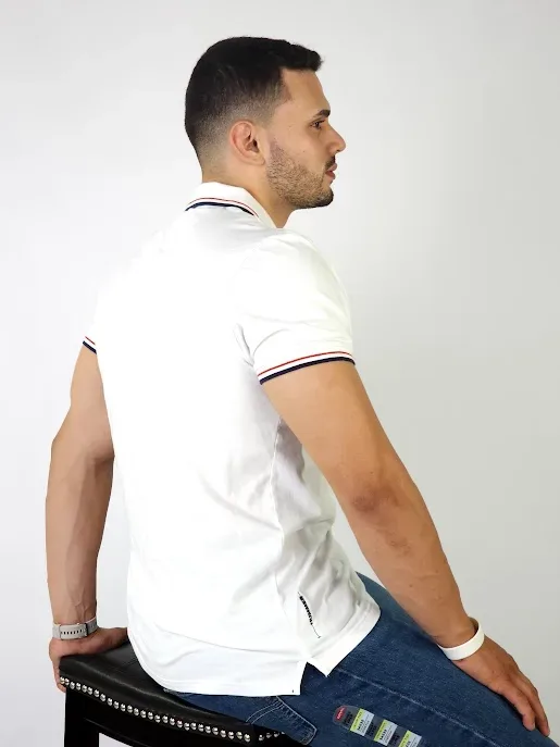 Camiseta Hummer para caballero color blanco