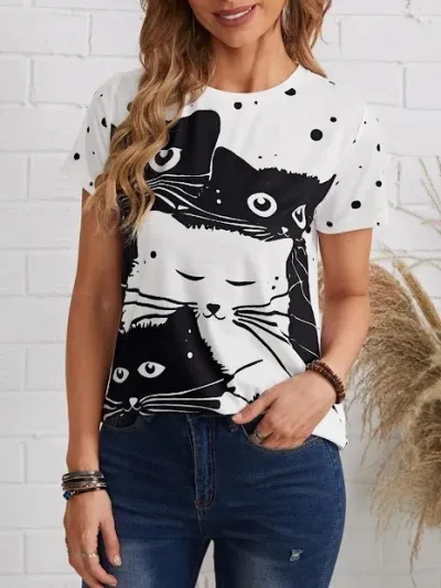 Camiseta para dama color blanco