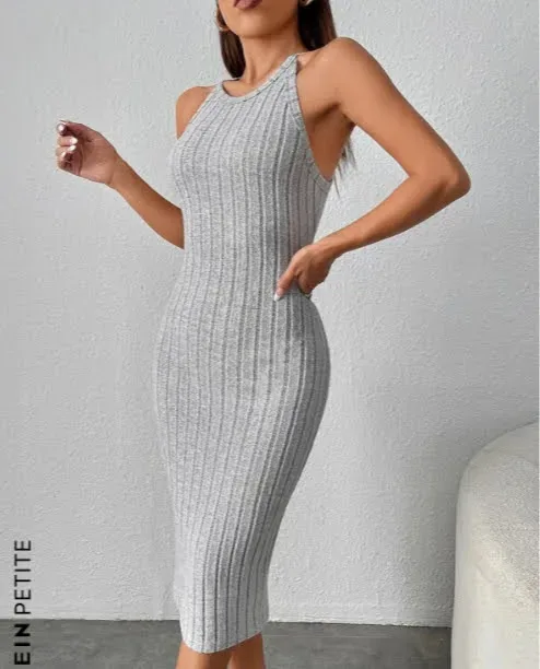 Vestido para dama color gris
