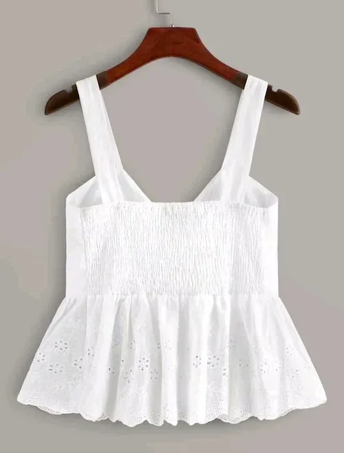 Blusa para dama color blanco