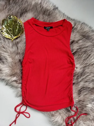 Blusa Ambiance para dama color rojo