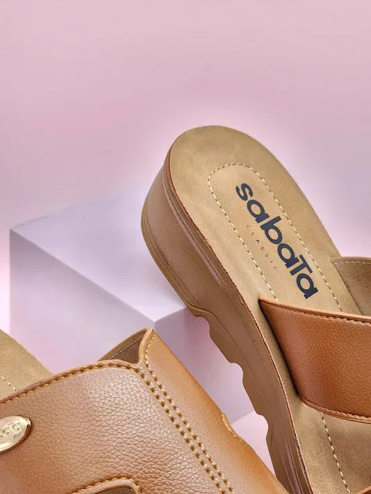 Sandalias Sabata para dama karol-2503 BROWN