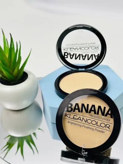 Polvos compactos banana