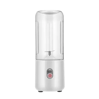 Licuadora recargable USB acero inoxidable portátil color rosa
